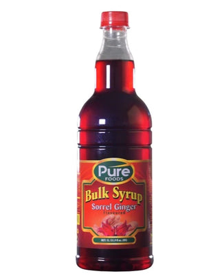 Pure Bulk Syrup Sorrel Ginger 1L
