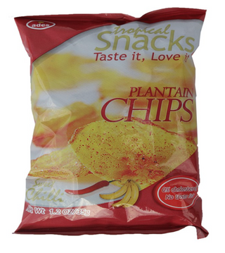 Ades Plantain Chips - Sweet Chili 12 Pack