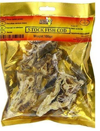 AF Stockfish Cod 100g