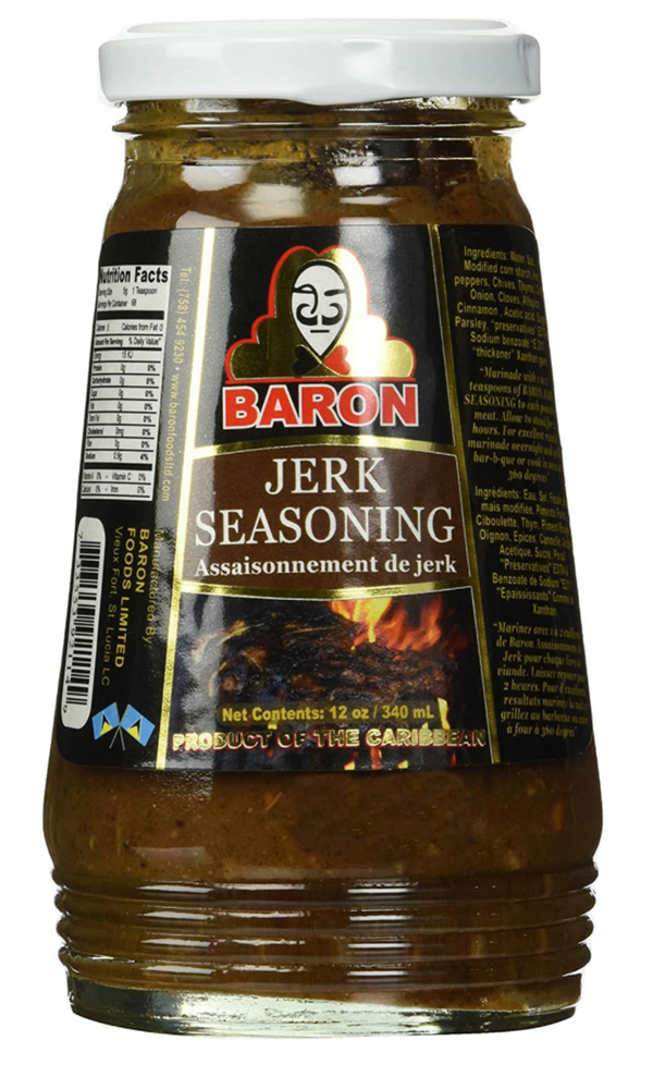 Baron Jerk Seasoning 340g