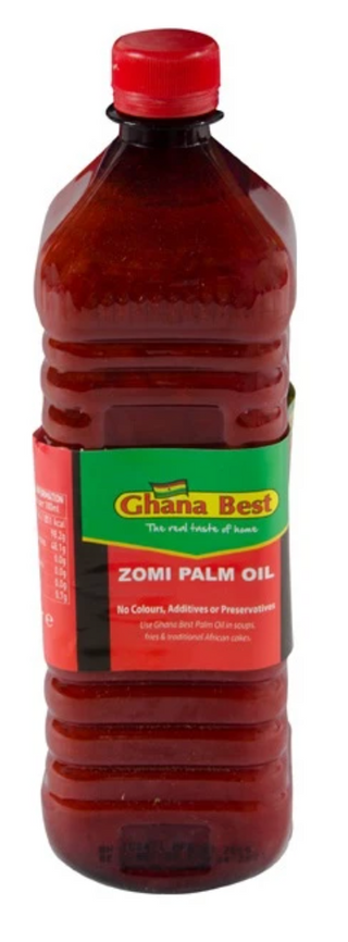 Ghana Best Zomi Palm Oil 1L