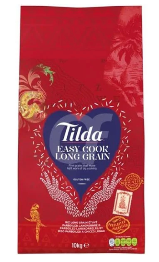 Tilda Easy Cook Long Grain Rice 10kg