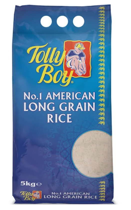 Tolly Boy American Long Grain Rice 5kg