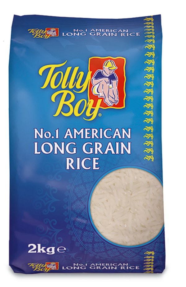 Tolly Boy American Long Grain Rice 2kg