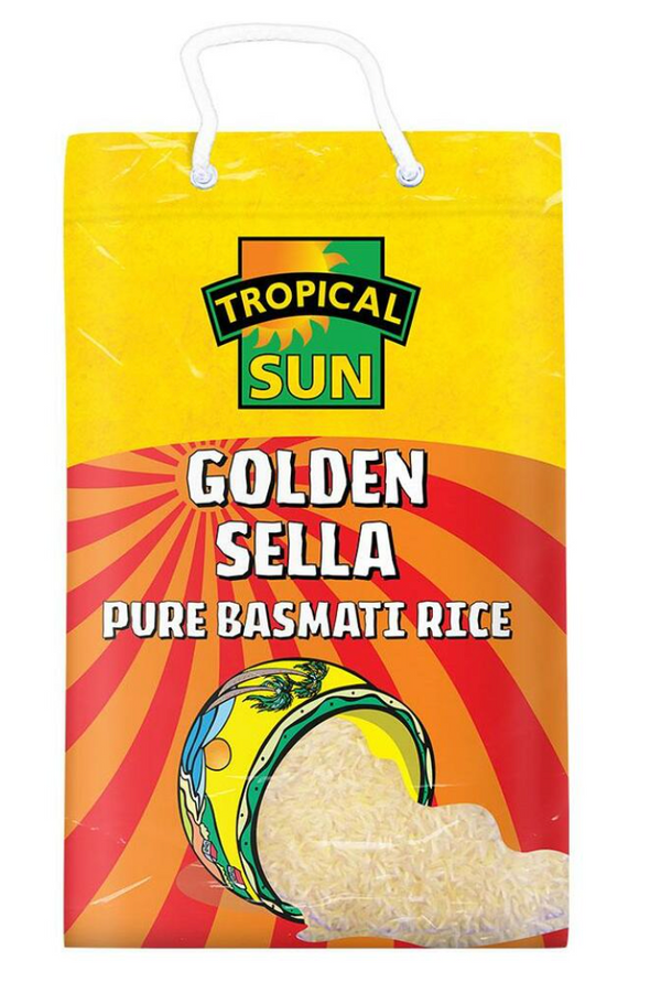 TS Golden Sella Pure Basmati Rice 10kg