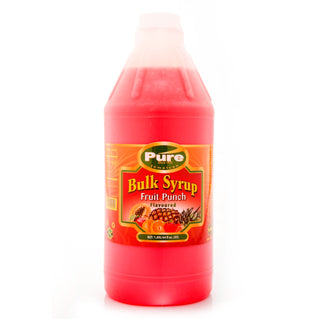 Pure Foods Bulk Syrup Fruit Punch 1.89L