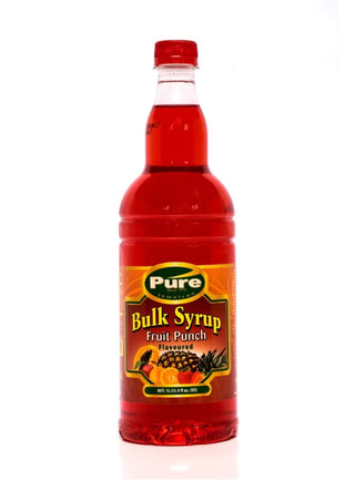 Pure Foods Bulk Syrup Fruit Punch 1L