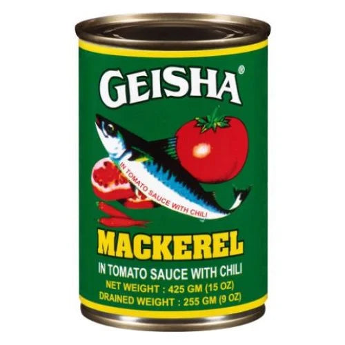 Geisha Mackerel in Tomato Sauce 425g