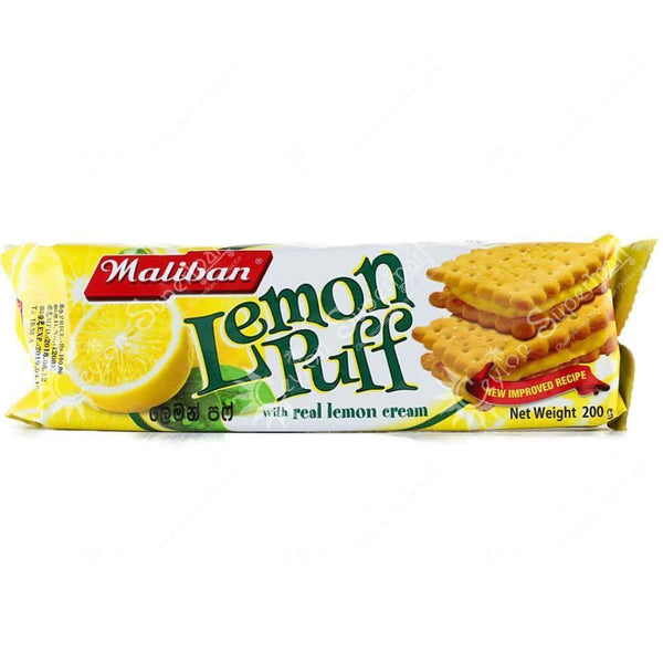 Maliban Lemon Puff with Lemon Cream 200g