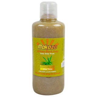 Makazo African Black Soap Body Wash Aloe Vera 977ml