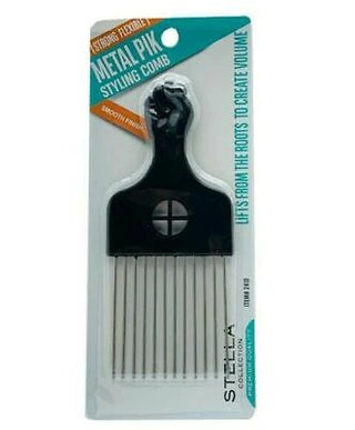 Stella Collection Metal Pik Styling Comb