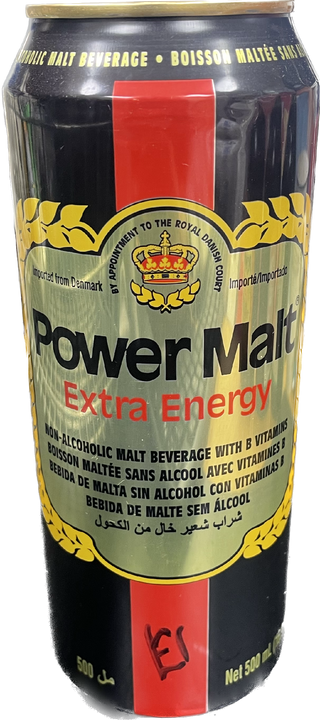 Power Malt Extra Energy Can 500ml