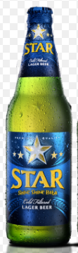 Star Larger Beer Bottle 600ml