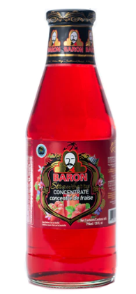 Baron Strawberry Concentrate 794ml