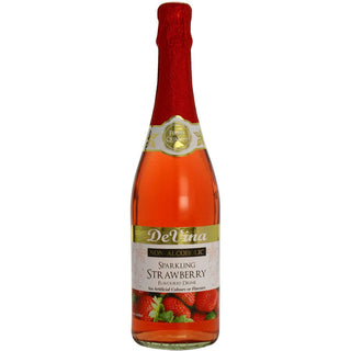 De Vina Non Alcoholic Sparkling Strawberry Drink 75cl