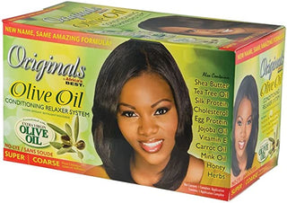 Africa's Best Olive Oil Conditioning Relaxer System Super Coarse