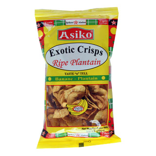 Asiko Exotic Crisps Ripe Plantain 75g