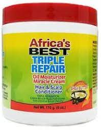 Africa's Best Triple Repair Oil Moisturiser Hair & Scalp Conditioner 170g