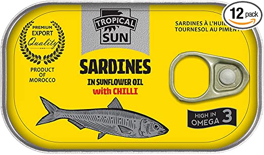 TS Sardines in Chilli Sunflower Oil 125g