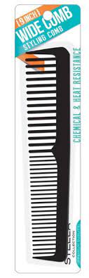 Stella Collection 9inch Wide Comb Styling Comb
